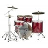 Pearl Export Red Wine 20,10,12,14+14+hardware+sabian sbr